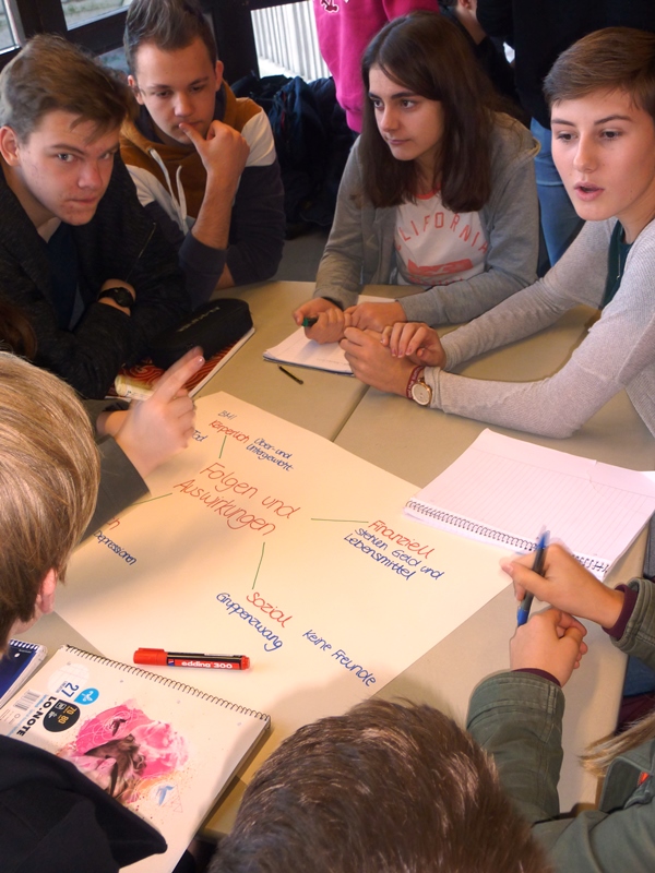 Ernährungslehre-ExpertInnen am Emsland-Gymnasium coachen ihre MitschülerInnen
