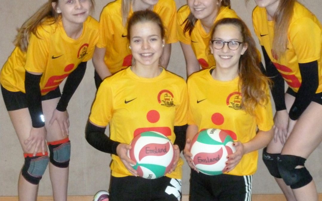Mädchen des Emsland-Gymnasiums sind Vize-Kreismeister im Volleyball
