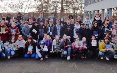 Weihnachtlicher Lesevormittag mit Emsland-Schülern