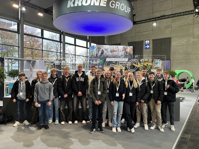 Emsland-Schüler:innen besuchen die Agritechnica in Hannover