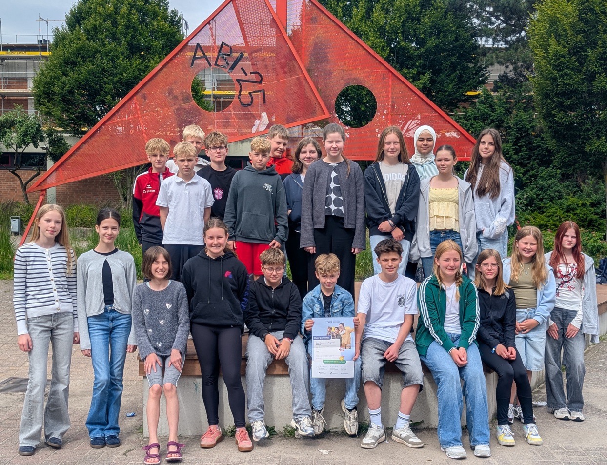 Erfolgreiche Teilnahme der Klassen 6a und 6c am Wettbewerb „Be Smart – Don’t Start“